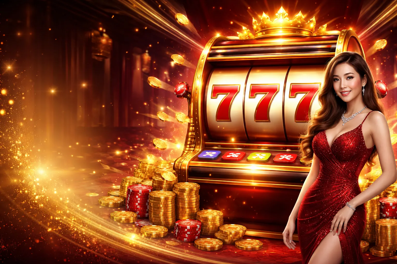 Hình ảnh tổng quan về trò chơi nổ hũ jackpot sôi động tại 678win Nổ Hũ